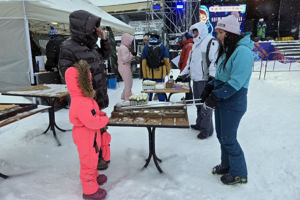 Открытие сезона в Шерегеше на секторе А Открытие сезона в Шерегеше на секторе А